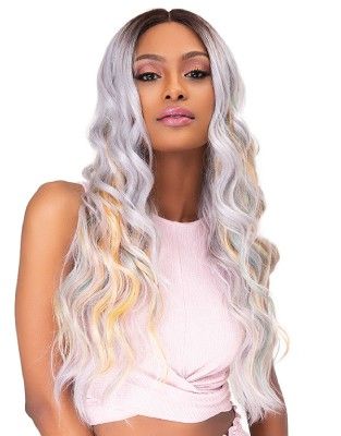 Classy Synthetic Deep Part Color Me Lace Front Wig By Janet Collection