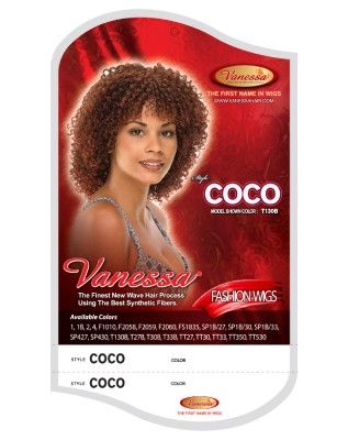Coco Synthetic Hair Full by Fashion Wigs - Vanessa