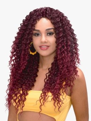 Coconut Jerry Realistic Fiber 3pcs Hair Bundle With Free 4X4 T Lace Closure - Beauty Element