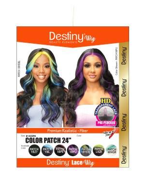 Color Patch 24 Destiny HD Lace Wig Beauty Elements
