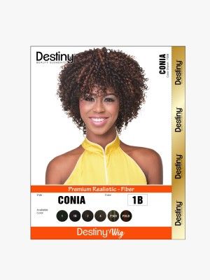 Conia Destiny Premium Realistic Fiber Full Wig - Beauty Elements