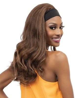 Cora Crescent Synthetic Hair Headband Wig By Janet Collection