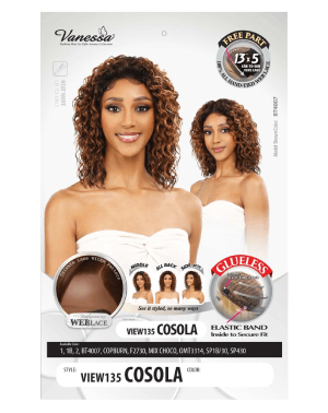 VIEW135 Cosola 13x5 Ear to Ear Glueless HD Lace Front Wig Vanessa