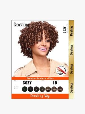 Cozy Destiny Premium Realistic Fiber Full Wig - Beauty Elements