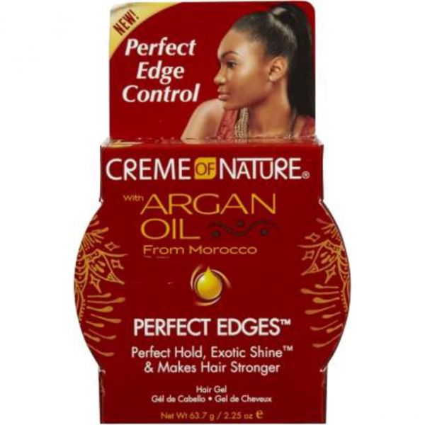 Argan Oil Perfect Edges for Hold and Control, 2.25 oz, Creme of Nature Argan Oil Perfect Edges for Hold and Control, 2.25 oz, Perfect Edges, Perfect edges gel, hair gel, hair gel for hold and control, perfect edges for hold and control, creme of nature, p