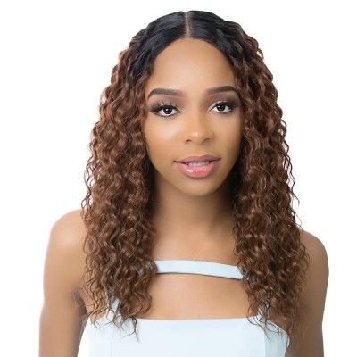 Crimpy Water Wave 20 Human Hair HD Lace Front Wig Its a Wig Nutique