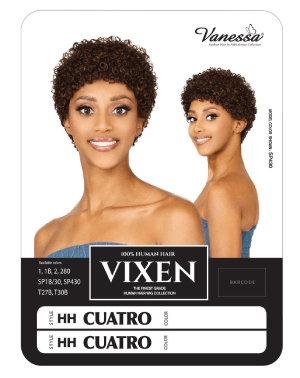 HH Cuatro Vixen 100 Human Hair Full Wig Vanessa