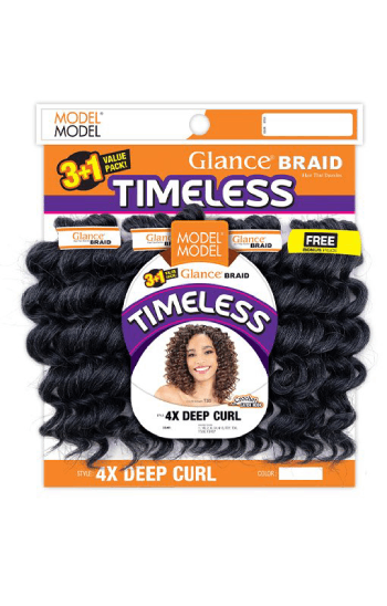 4X Deep Curl Timeless Glance Braid Model Model