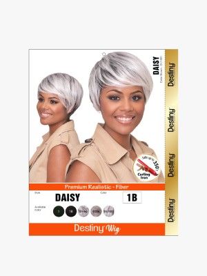 Daisy Destiny Premium Realistic Fiber Full Wig - Beauty Elements