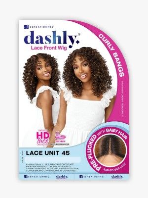 Dashly Unit 45 Synthetic Hair HD Lace Front Wig Sensationnel