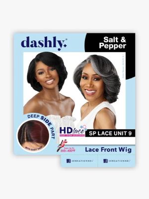 Dashly Unit 9 Salt n Pepper HD Lace Front Wig Sensationnel