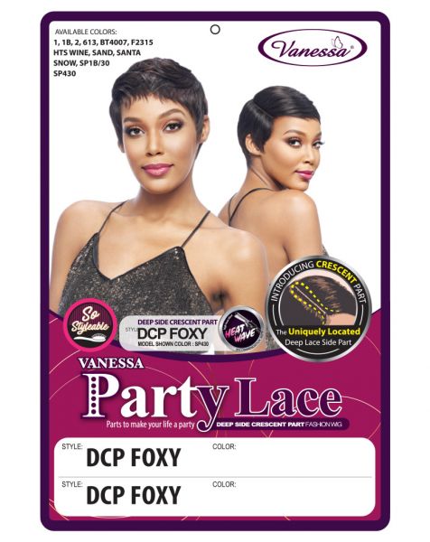 DCP Foxy Synthetic Hair Lace Front Wig By Lace Party - Vanessa