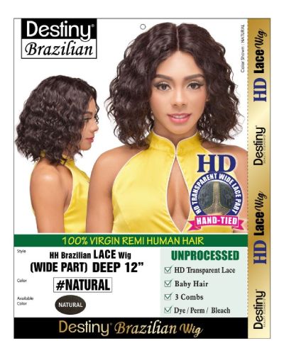 Deep 12 Destiny Brazilian Remi Human Hair Beauty Elements