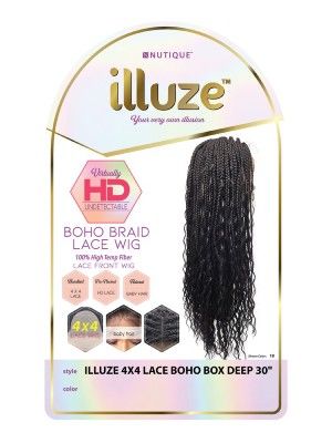 Deep Boho Box 30 4X4 Illuze HD Lace Front Wig Nutique