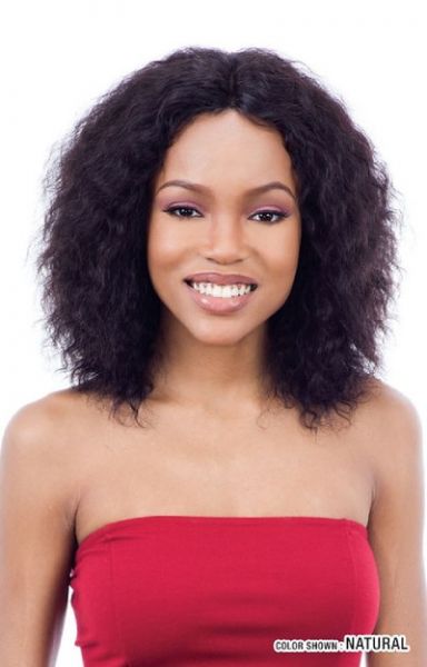DEEP CURL by Mayde Beauty Wet and Wavy Human Hair Invisible Lace Part Wig 