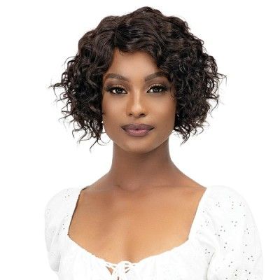 Delilah Remi Human Hair HD Natural Deep Part Wig By Janet Collection