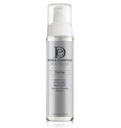 design essential mousse, design essential relaxer, design essential Hair Care Products, design essential products, design essentials marshmallow extract styling mousse, OneBeautyWorld, Design, Essentials, Marshmallow, Extract, Medium, Hold, Styling, Mouse