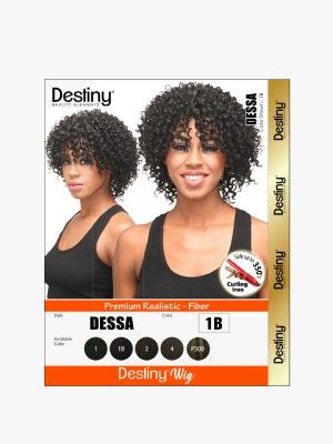 Dessa Destiny Premium Realistic Fiber Full Wig - Beauty Elements