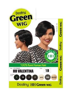 Destiny Green Valentina Remi Human Hair Full Wig Beauty Elements