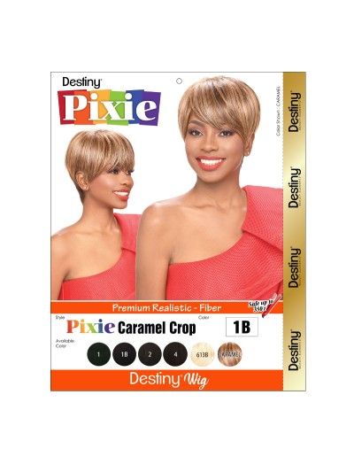 Destiny Pixie Caramel Crop Full Wig Beauty Elements