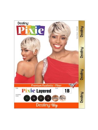Destiny Pixie Layered Full Wig Beauty Elements