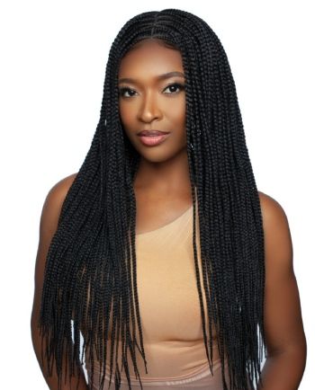 Diamond Cornrow Box Braid 28 HD Whole Lace Wig Mane Concept