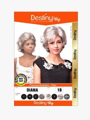 Diana Destiny Premium Realistic Fiber Full Wig - Beauty Elements
