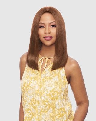 DIHB Satin Human Hair Hair Blend Lace Front Wig By Party Lace - Vanessa
