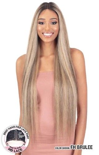 Mayde Beauty Lace & Lace Capri Curl Human Hair Lace Wig