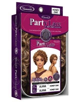DJ Alana Synthetic Hair Lace Front Wig Party Lace Vanessa