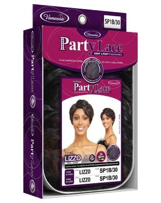 DJ Lizzo Synthetic Hair Lace Front Wig Party Lace Vanessa
