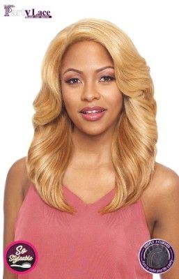 DJ Memphis Synthetic Hair Lace Front Wig By Party Lace - Vanessa