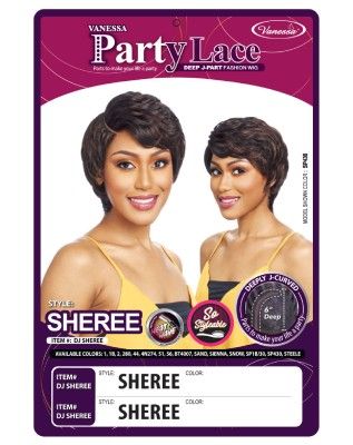 DJ Sheree Synthetic Hair Lace Front Wig By Party Lace - Vanessa