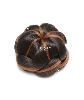 Dome 024 Destiny Human Hair Blend Bun - Beauty Element