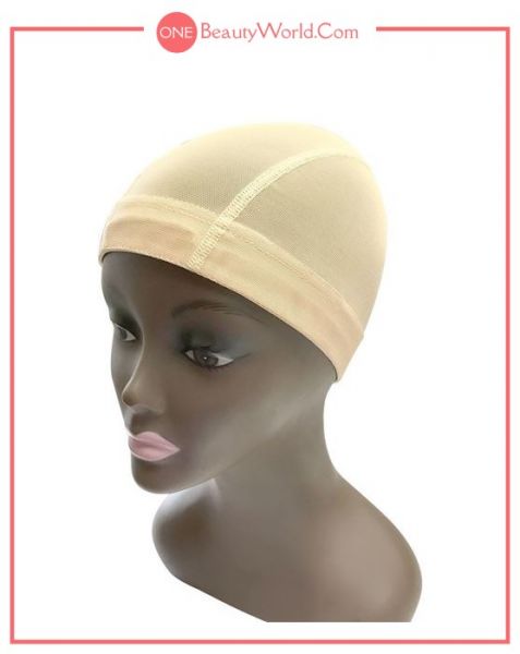 DOME STYLE Stretch Mesh WIG CAP  - Natural Color 