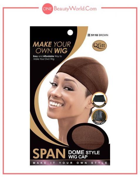 Span Dome Style Wig Cap - BROWN