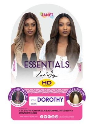 Dorothy Essentials HD Lace Front Wig By Janet Collection
