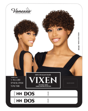 HH Dos Vixen 100 Human Hair Full Wig Vanessa