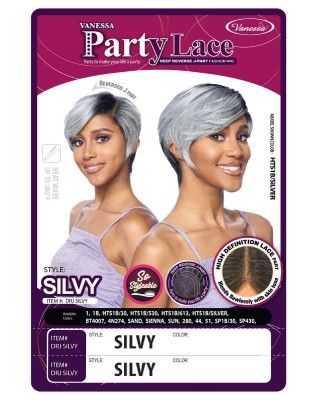DRJ Silvy Synthetic Hair Lace Front Wig Party Lace Vanessa