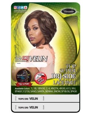 DRJ Velin Tops HD Lace Front Wig Vanessa