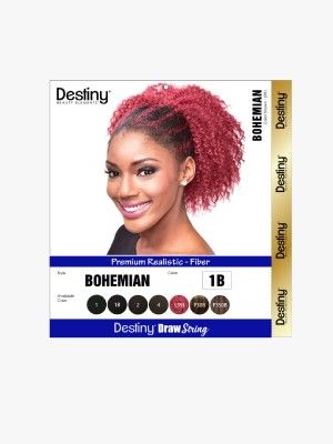Bohemian Destiny Premium Realistic Fiber Drawstring Hair Bun - Beauty Elements