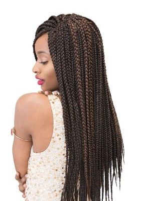 E-Z Wear Braid 30 Inch Perm Yaky Pre-Stretched Crochet Braid By Janet Collection