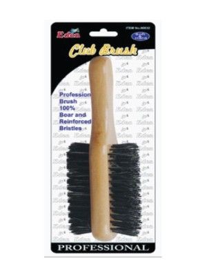 eden profeesional double wood club brush, reinforced boar bristle brush eden, professional double wood boar bristle brush, eden 100 reinforced double wood club brush 10 cs dz, OneBeautyWorld, Eden, 532, Professional, 100, Reinforced, Boar, Bristle, Double