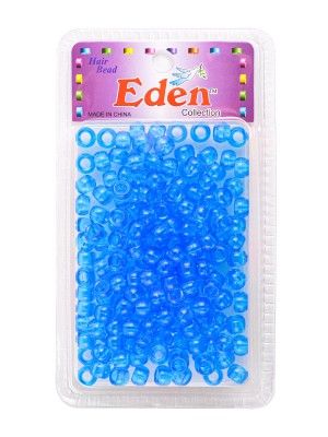 Eden Collection B2 Clear Blue Round Hair Bead