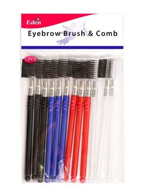 Eden Eyebrow Brush n Comb 30012 1Dzn