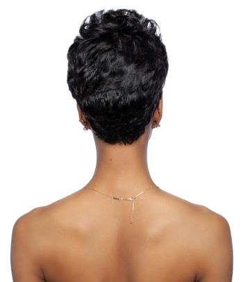 11A Edgy Pixie Brazilian Virgin Remy Human Hair Full Wig Trill Mane Concept