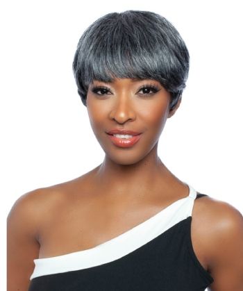 11A Elegant Pixie Brazilian Virgin Remy Human Hair Full Wig Trill Mane Concept