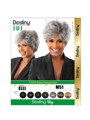 Elli Destiny Remi Human Hair Full Wig Beauty Elements