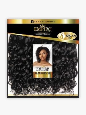 Island Curl 10S 3PCS 100 Human Hair Weave Sensationnel