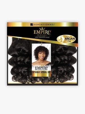 Springy Spiral 10S 3PCS 100 Human Hair Weave Sensationnel